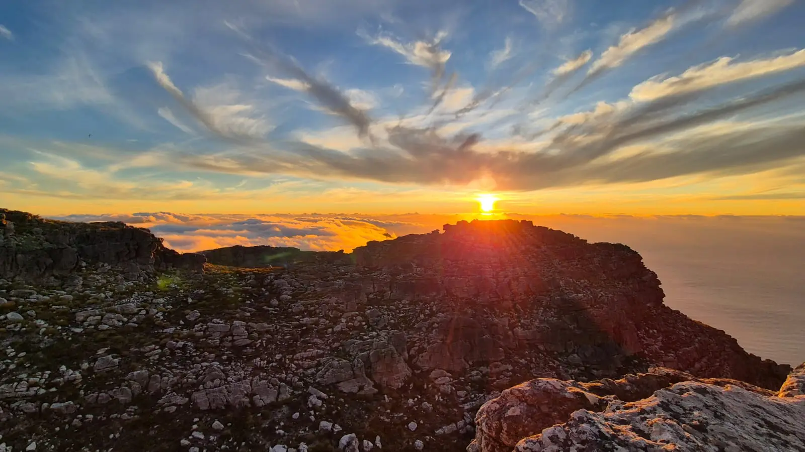 Sunset from Table Mountain