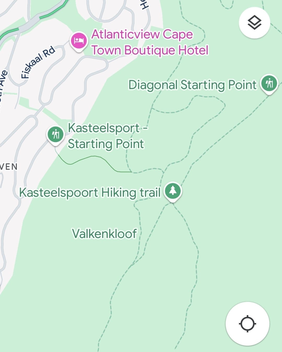 Start Kasteelspoort / Wood Buttress